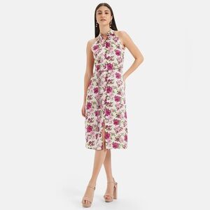 Halter Neck Printed Dre